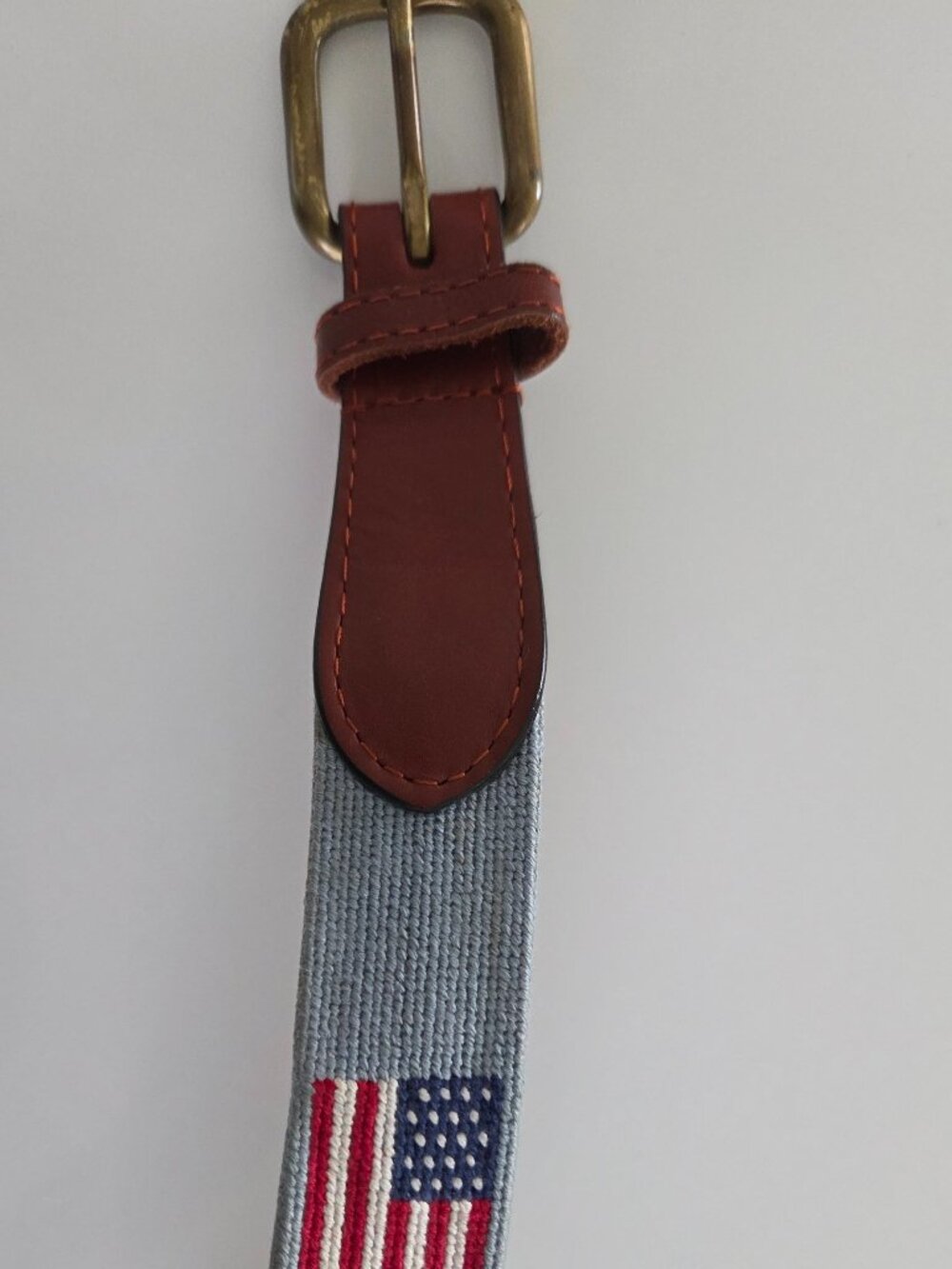 Smathers & Branson Needlepoint Belt 38 - Picture 3 of 7